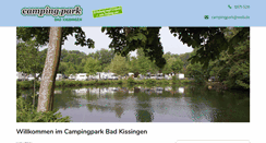 Desktop Screenshot of campingpark-badkissingen.de